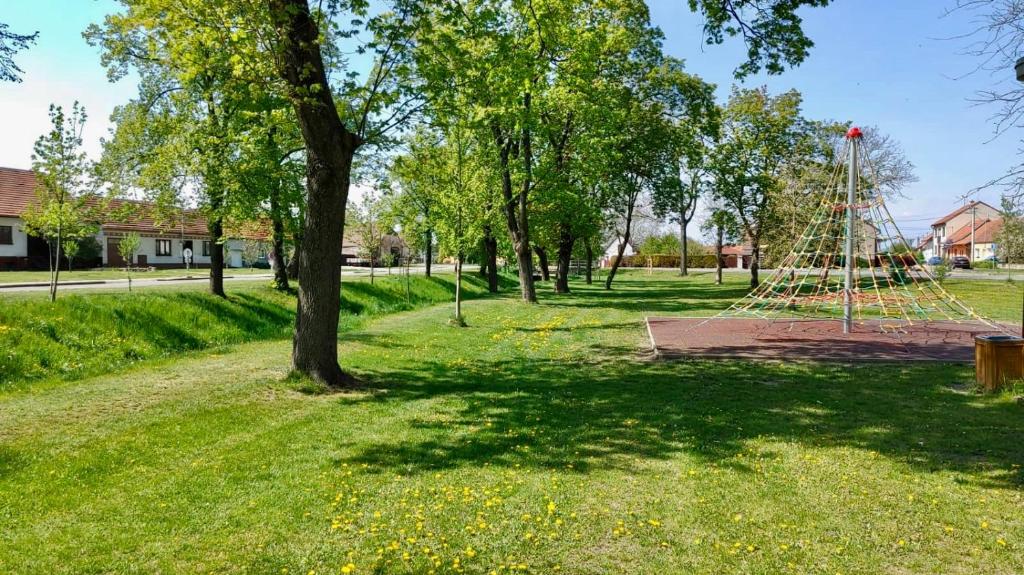 Zahrada ubytování Penzion - Cykloubytování u Rašků