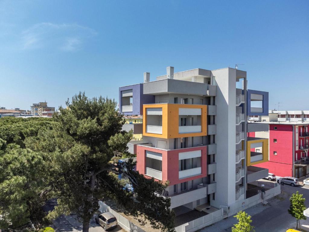 Budynek, w którym mieści się apartament