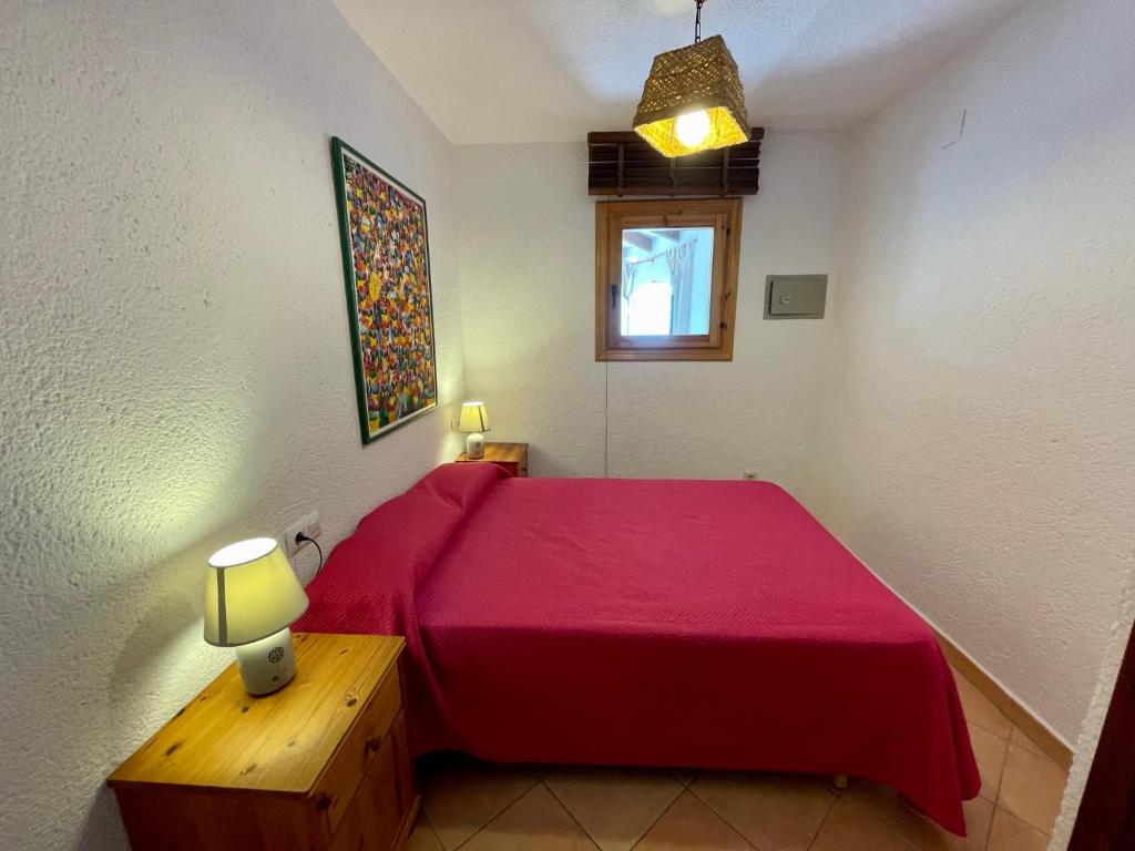 A bed or beds in a room at Villa María - Salco la Cumbre