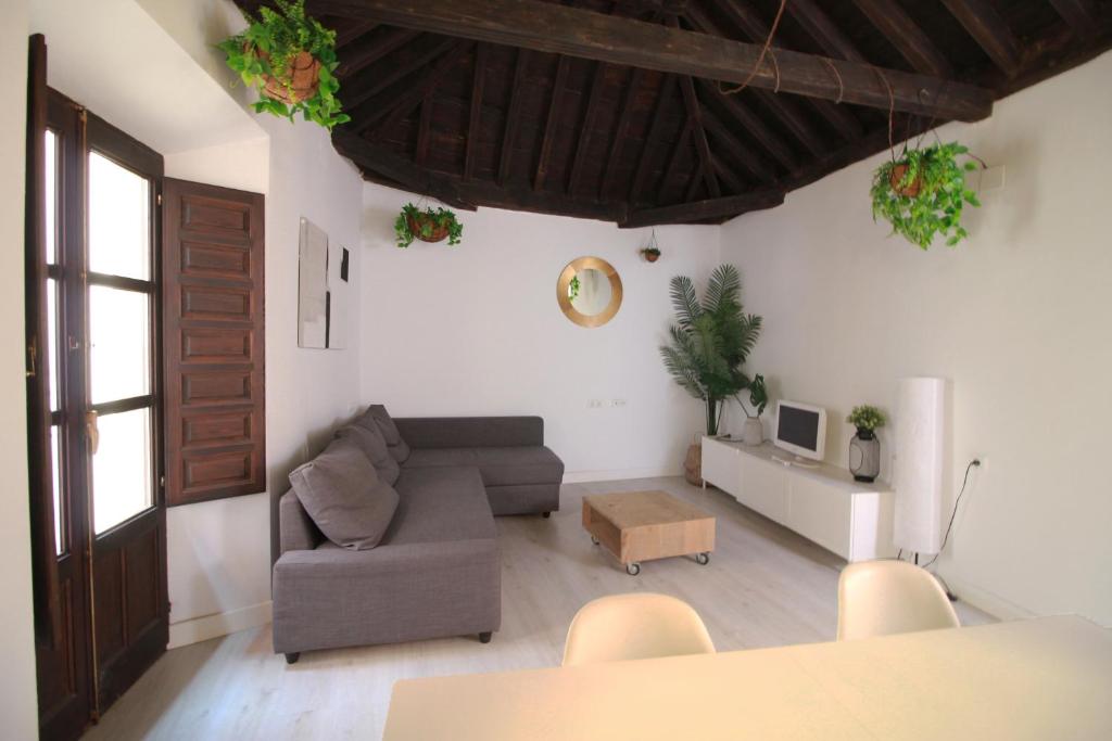 Posezení v ubytování Zahira Suites