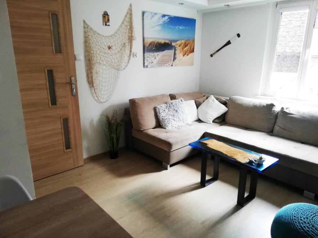 Posedenie v ubytovaní Apartament w Chacie Rybackiej na Cichej