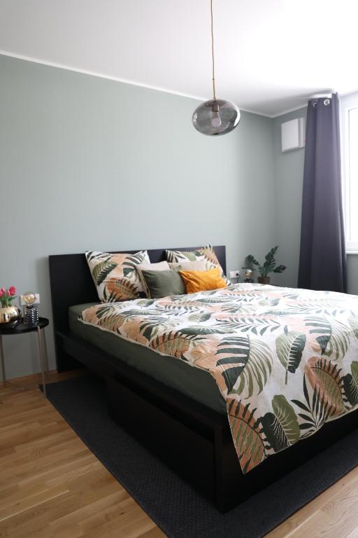 Posteľ alebo postele v izbe v ubytovaní City-Apartment Die kleine Mü
