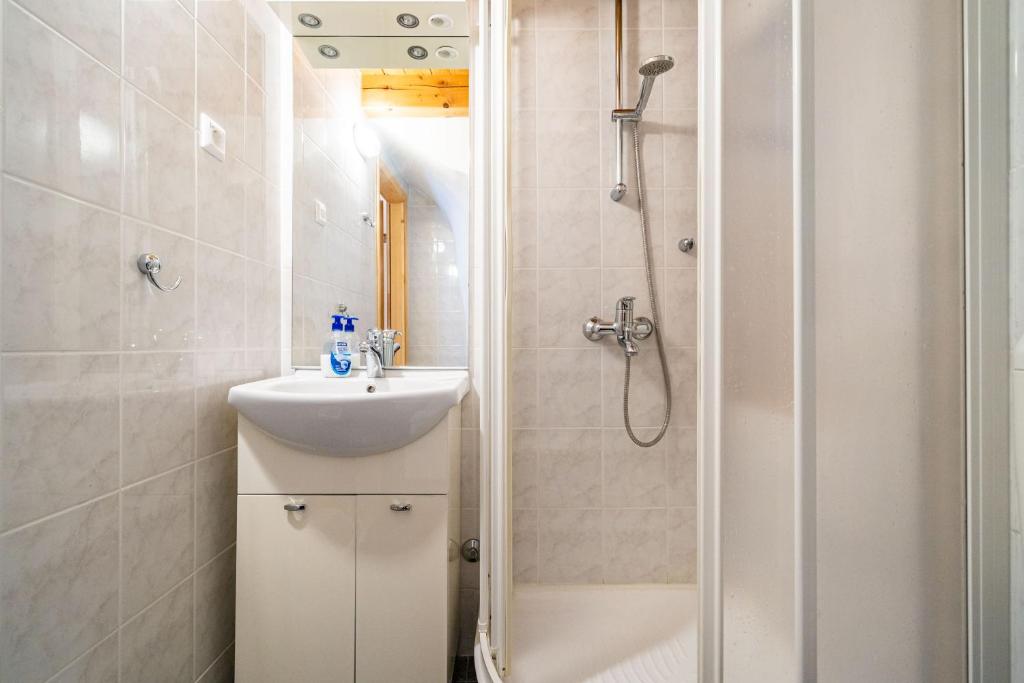 Kúpeľňa v ubytovaní Apartment Ribambit
