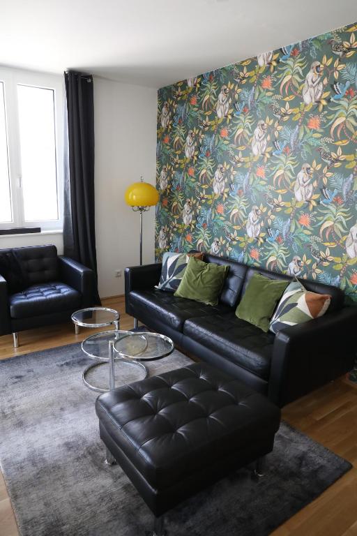 Posedenie v ubytovaní City-Apartment Die kleine Mü