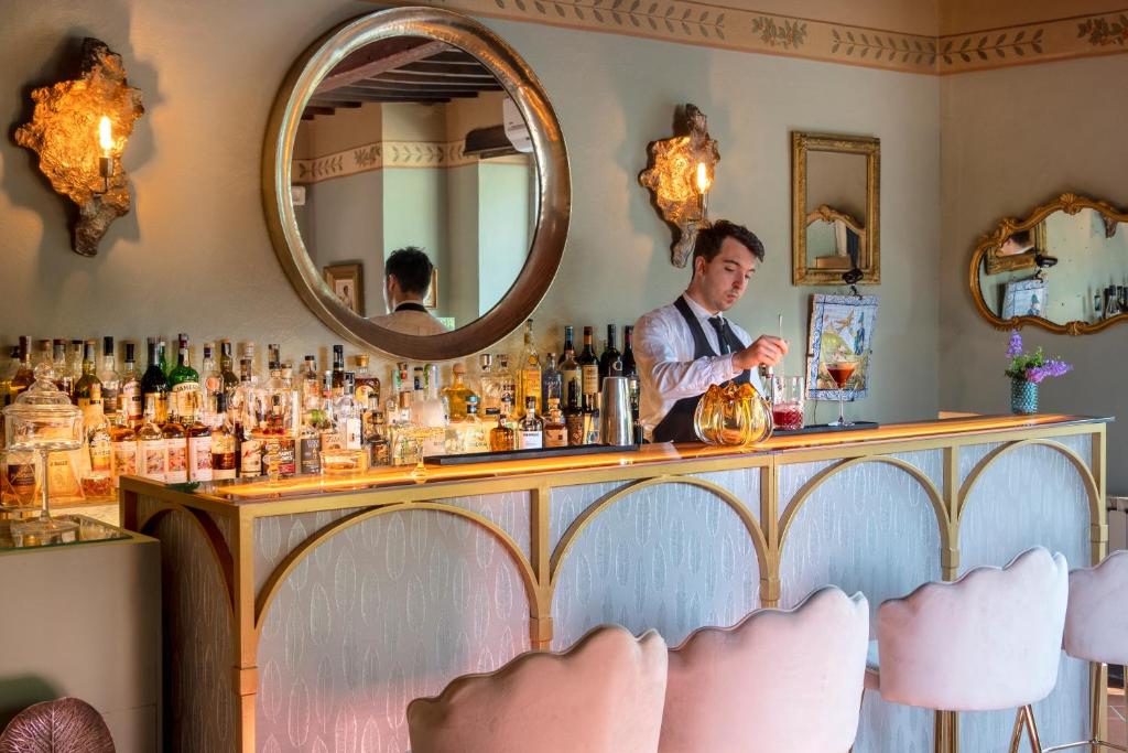 Goście zatrzymujący się w obiekcie Il Falconiere Relais & Spa