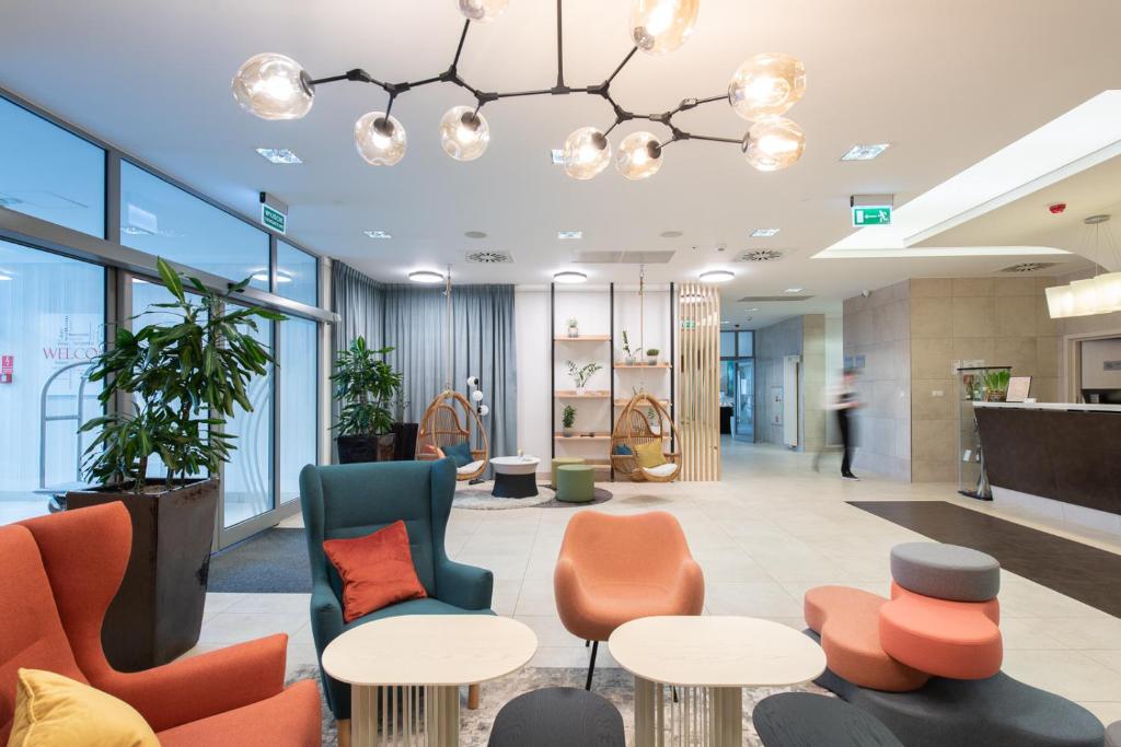 Posezení v ubytování Hotel Arkon Park Gdańsk- Destigo Hotels
