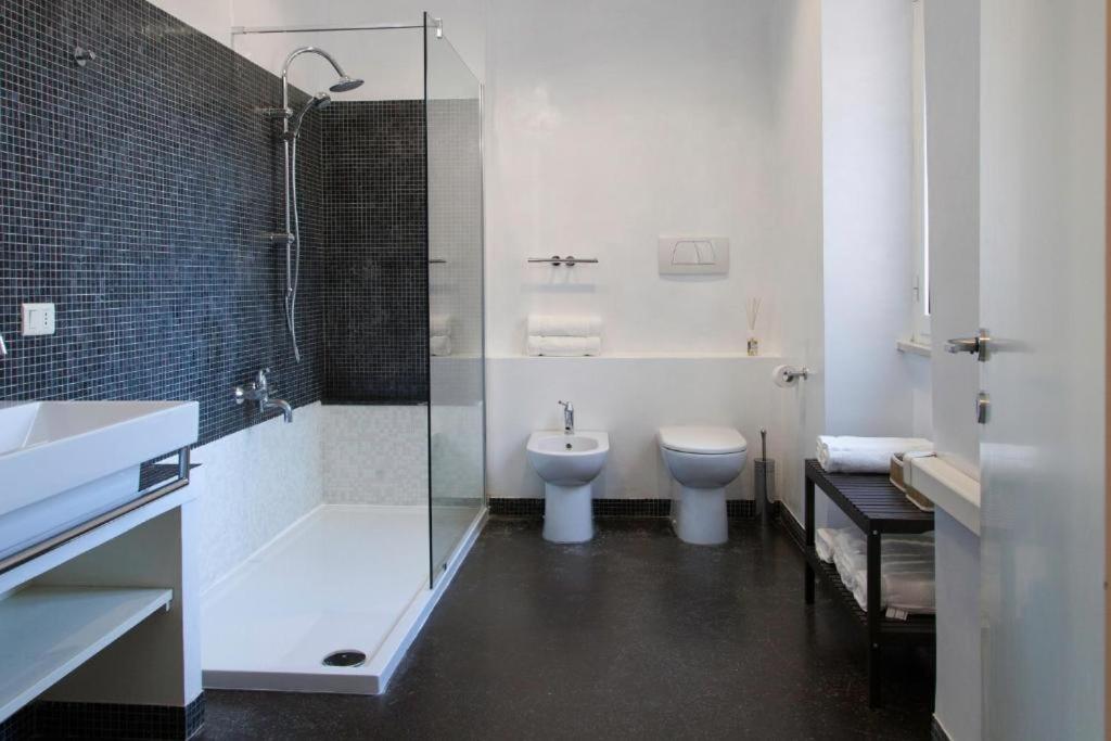 Kúpeľňa v ubytovaní Navona Design Apartment Casa e Appartamento per Vacanze
