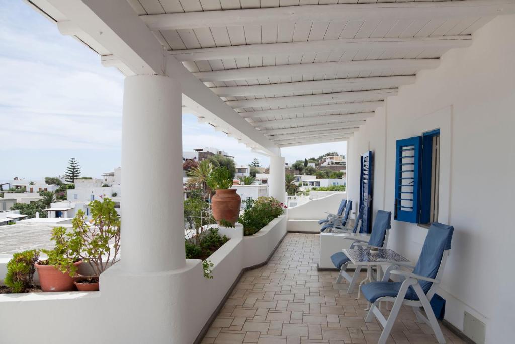 Balkón nebo terasa v ubytování Hotel La Terrazza