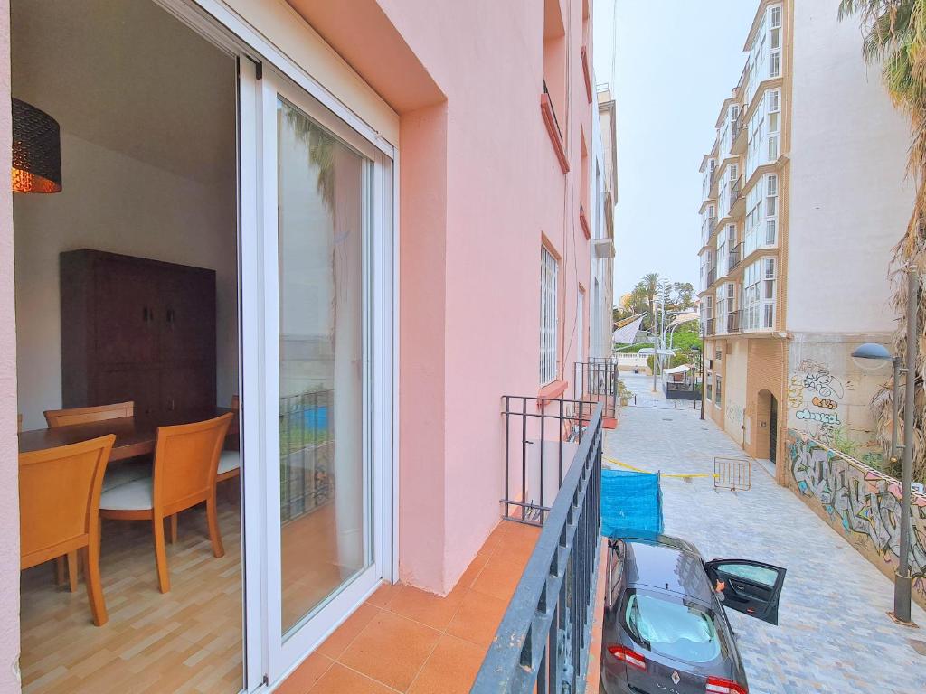 Balkón nebo terasa v ubytování Apartamento grande en Centro de Cartagena Real - Arena