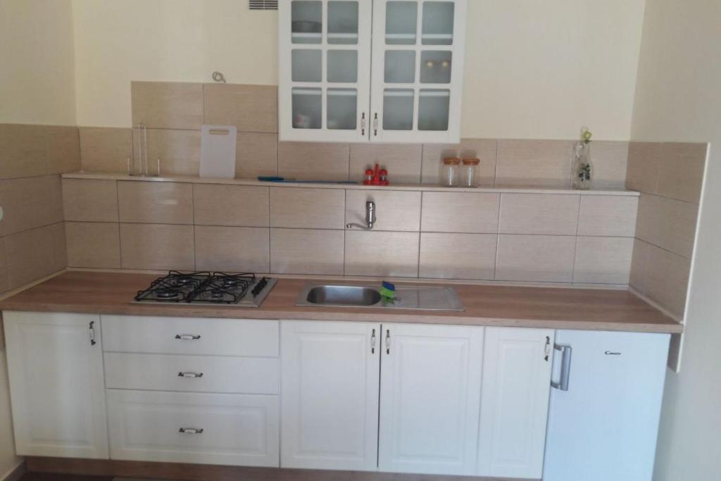 Kuchyňa alebo kuchynka v ubytovaní Robinson Medvidna Hvar Apartments
