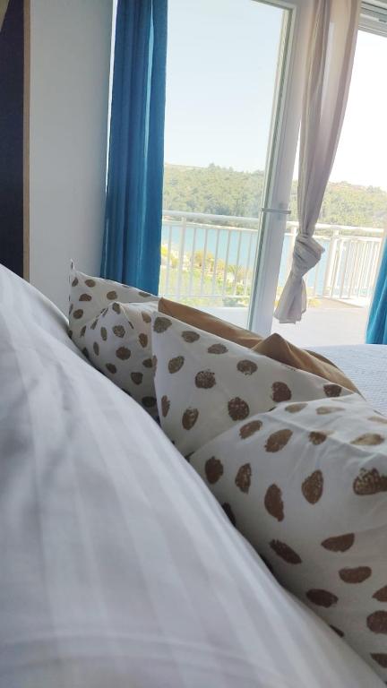Postel nebo postele na pokoji v ubytování Apartment Frana DeLux