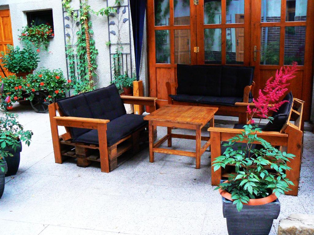 Posezení v ubytování Apartmány Johanka