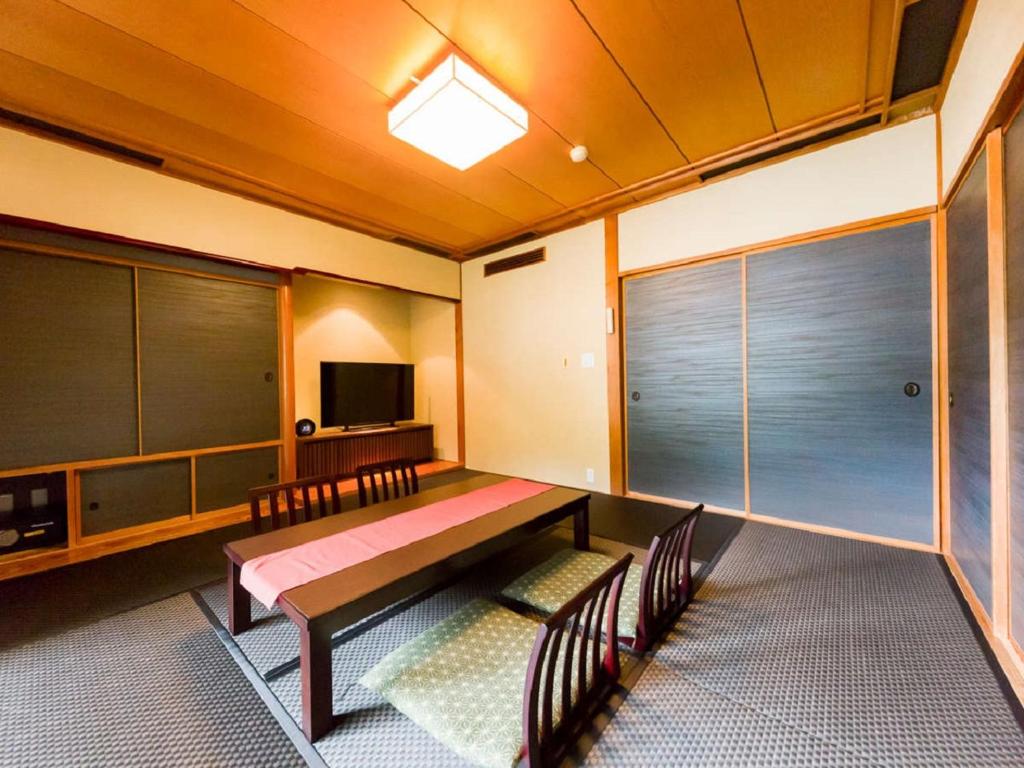 TV a/nebo společenská místnost v ubytování LiVEMAX RESORT Kawaji