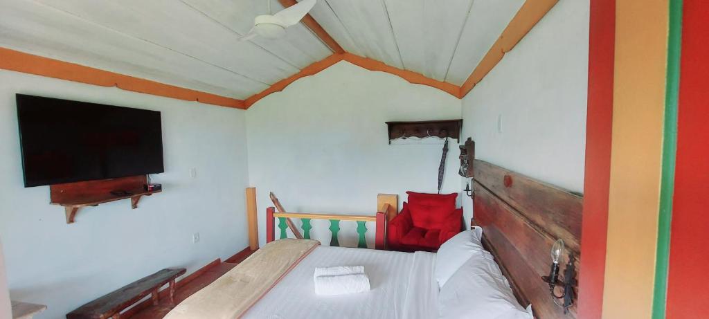 Pousada Solar dos Anjos - Suite Met Uitzicht Op De Bergen