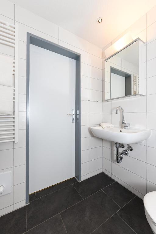 Koupelna v ubytování Haus Nordseepferdchen