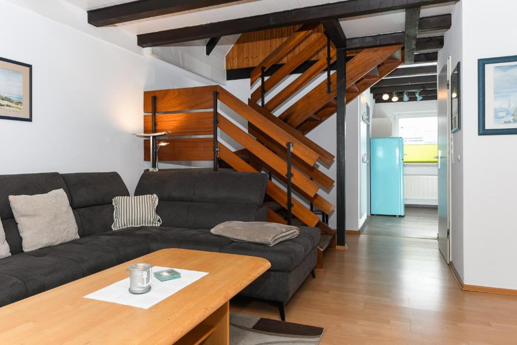 Posezení v ubytování Haus Nordseepferdchen