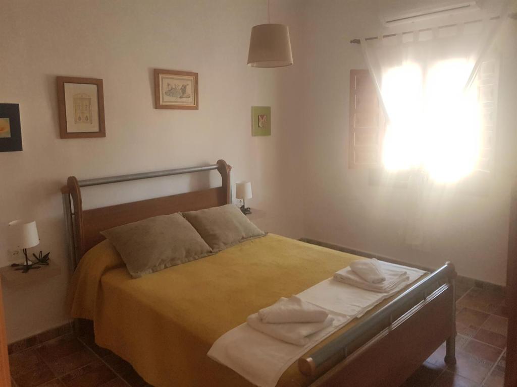 Posteľ alebo postele v izbe v ubytovaní Villa Capricho Nerja