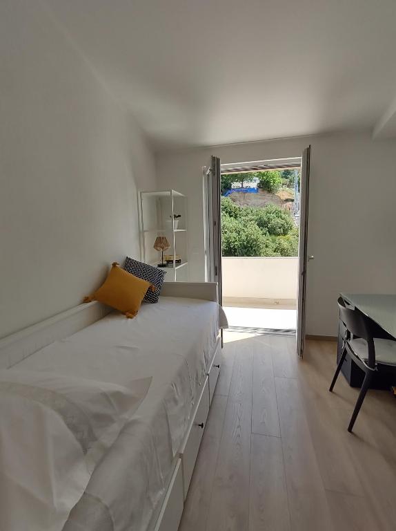 Posteľ alebo postele v izbe v ubytovaní Family Apartment Marton