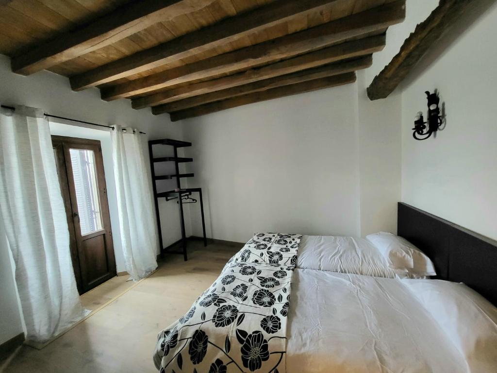 Cama o camas de una habitación en Villa Rural Casa Alma