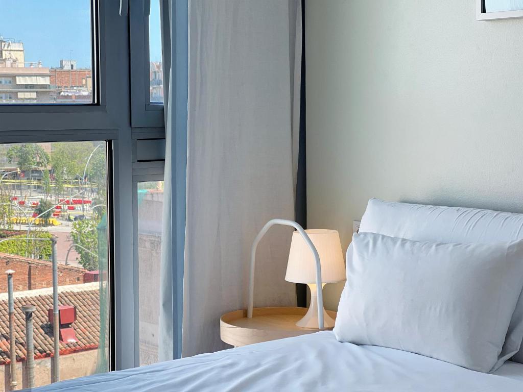 Postel nebo postele na pokoji v ubytování Stay U-nique Apartments Degà Bahí