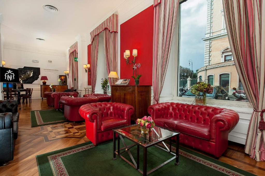 Posezení v ubytování Hotel Nord Nuova Roma