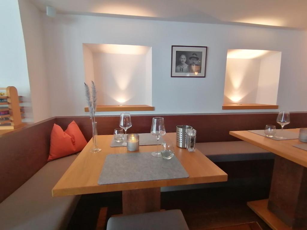 Posezení v ubytování Hotel-Pension Hoferhaus