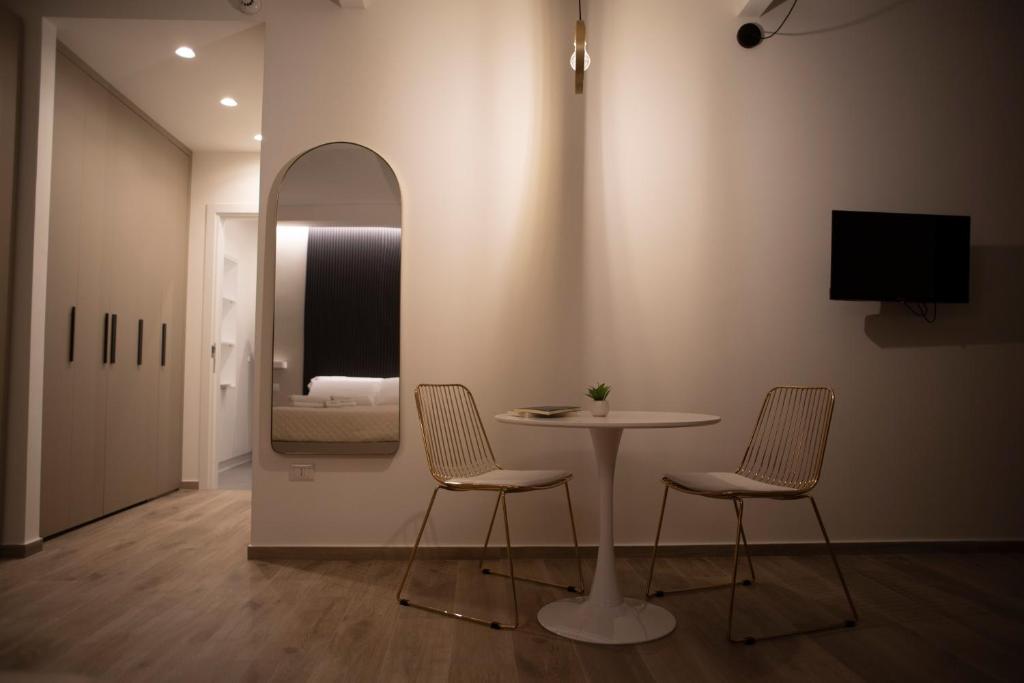 TV a/nebo společenská místnost v ubytování House Room Civico 56