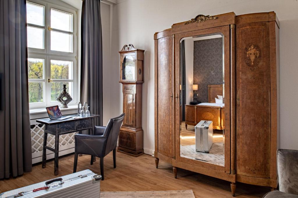 Posezení v ubytování Schloss Rattey