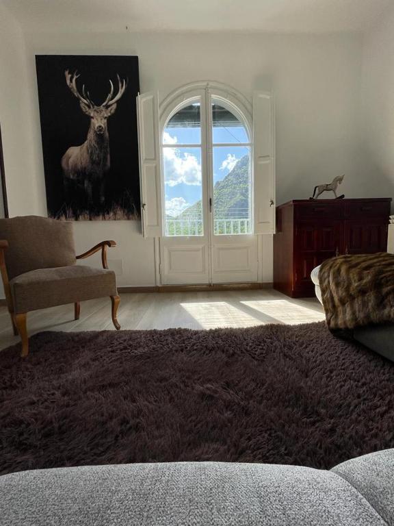 Posezení v ubytování Racó del Pirineu