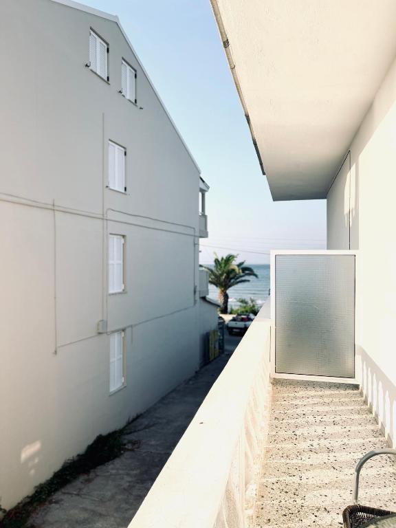 Balkón nebo terasa v ubytování Kappa & Lamda Apartments