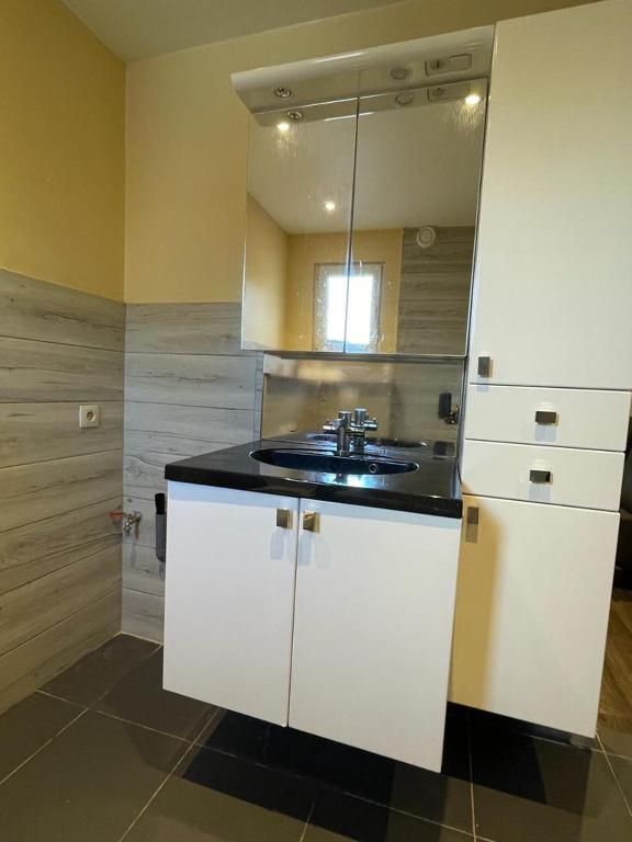 Kuchyň nebo kuchyňský kout v ubytování Right choice room