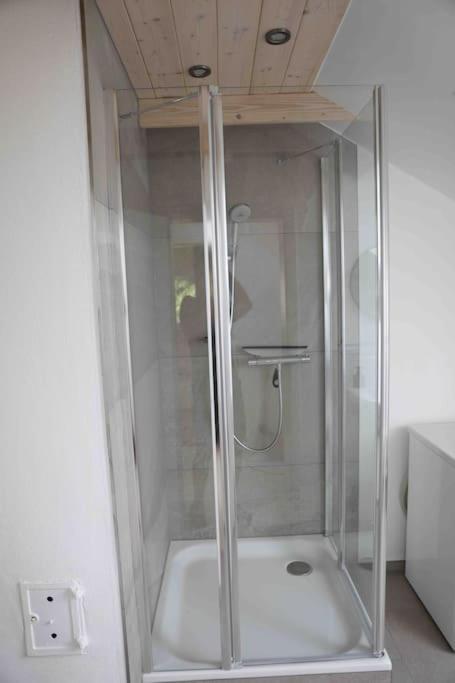 Koupelna v ubytování Pegnitz Apartement