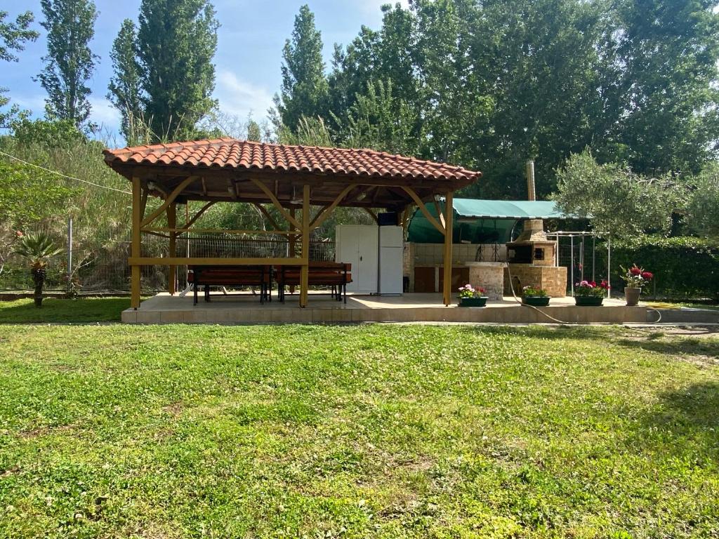 Zahrada ubytování Three Rivers Private Cottage