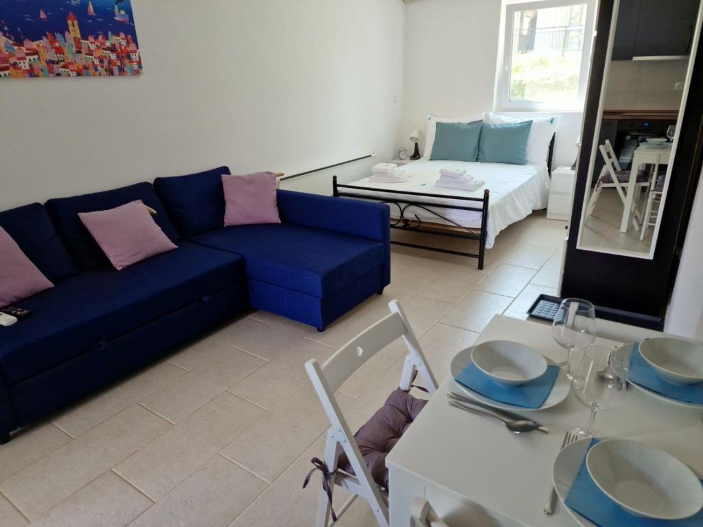 Postel nebo postele na pokoji v ubytování Anna24 Holidays