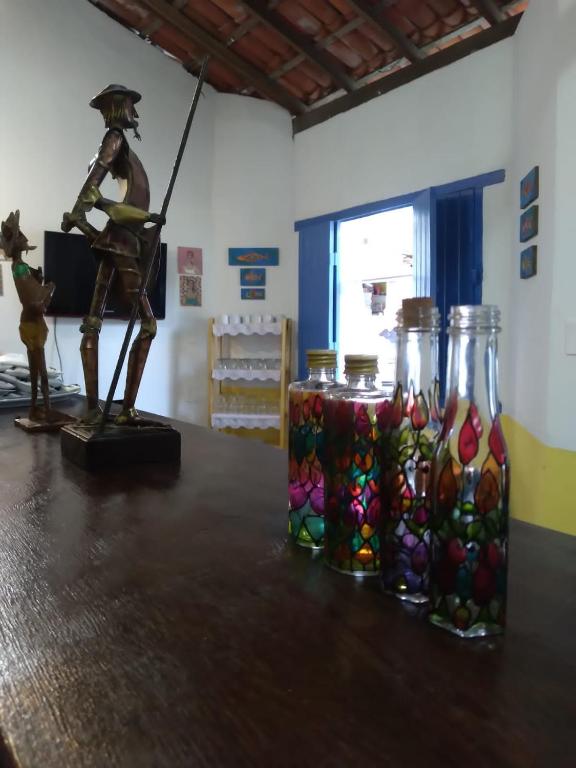 Nápoje v ubytování Pousada Dom Quixote