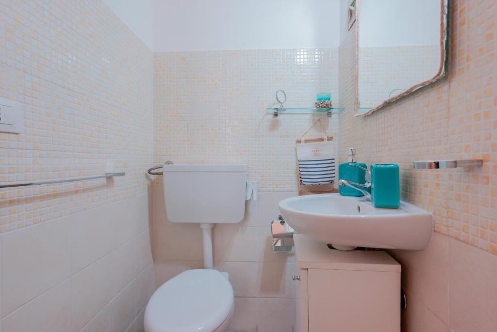 Kúpeľňa v ubytovaní Approdo Rooms - Eja Sardinia