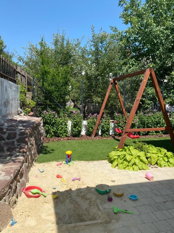 Zahrada ubytování Segesdy Villa