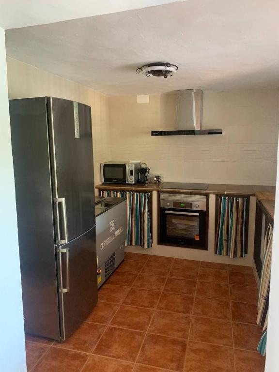 Kuchnia lub aneks kuchenny w obiekcie Alojamiento Rural Cortijo Alameda, Las Lagunillas
