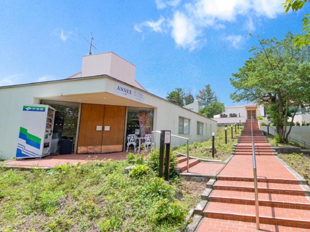 Budova, kde se ryokan nachází