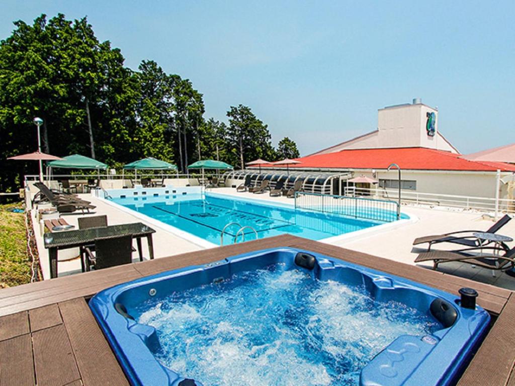 Bazén v ubytování LiVEMAX RESORT Ito Kawana nebo v jeho okolí