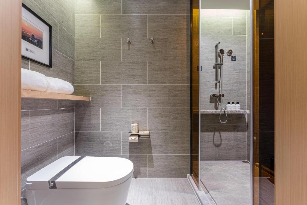 Atour Hotel Huzhou City Government - Salle Double élégante