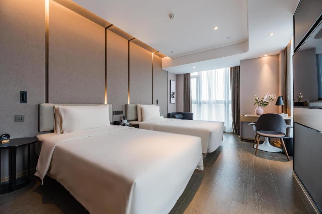Atour Hotel Suzhou North High-Speed Railway Station - Salle Jumelle Supérieure