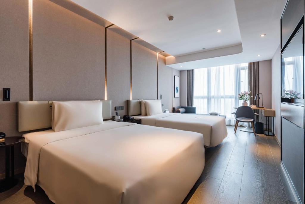 Atour Hotel Suzhou North High-Speed Railway Station - Chambre Jumelle De Luxe