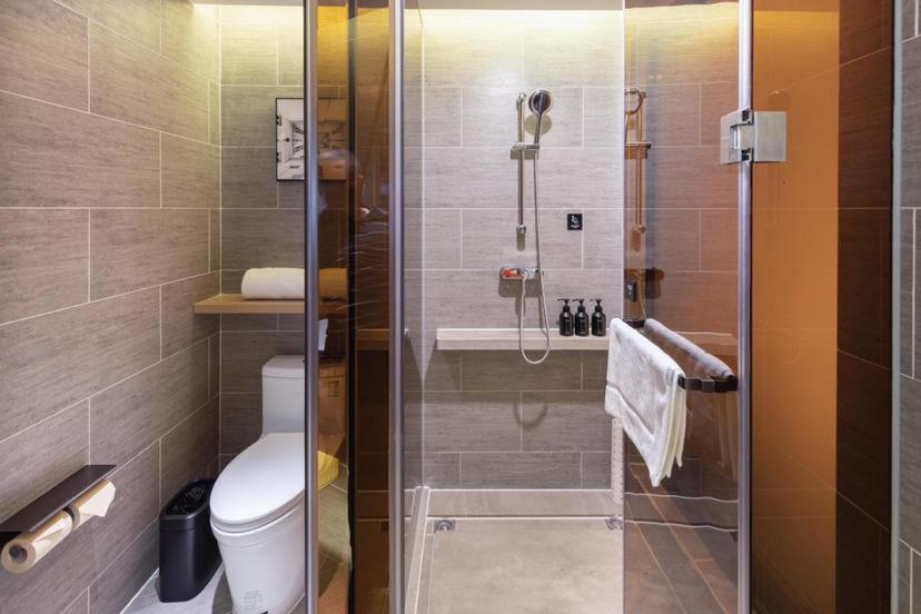 Koupelna v ubytování Atour Hotel Zhuhai Gongbei Fuhuali