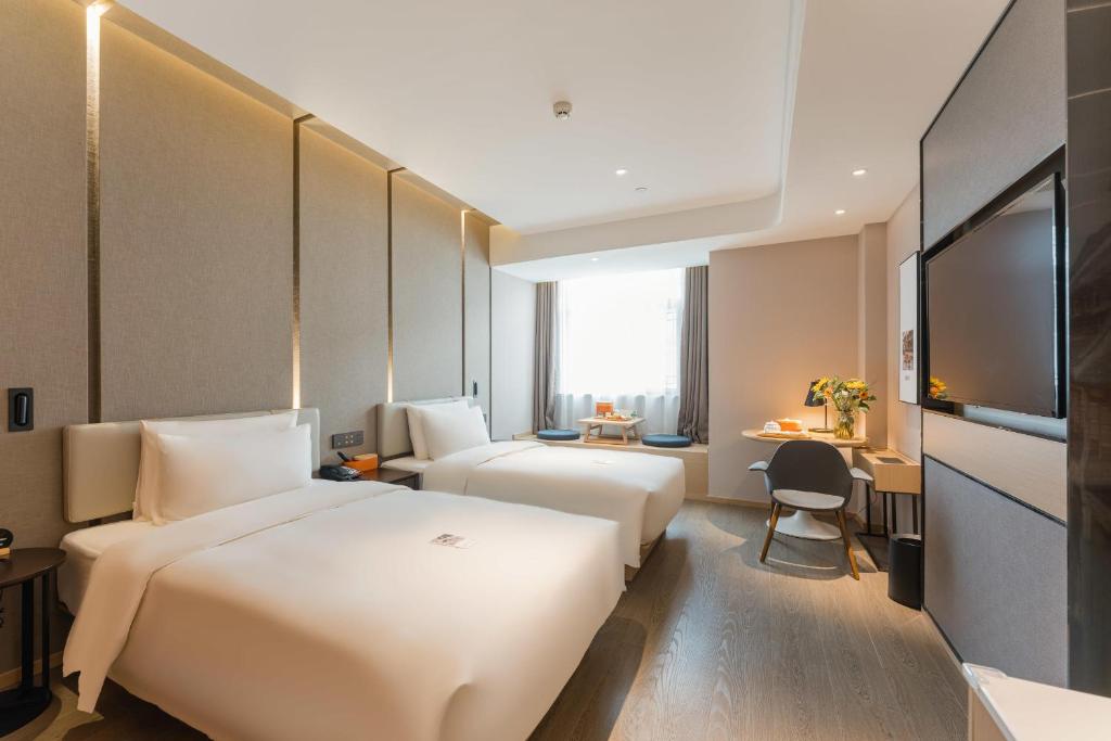 Atour Hotel Tongxiang Wuzhen - 高级双胞胎房