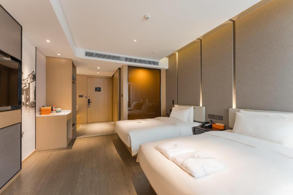 Atour Hotel Tongxiang Wuzhen - 豪华双胞胎房间