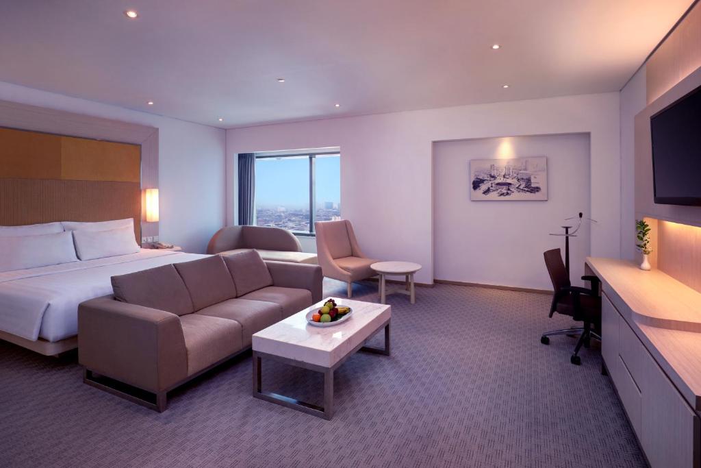 Posezení v ubytování Grand Mercure Jakarta Harmoni