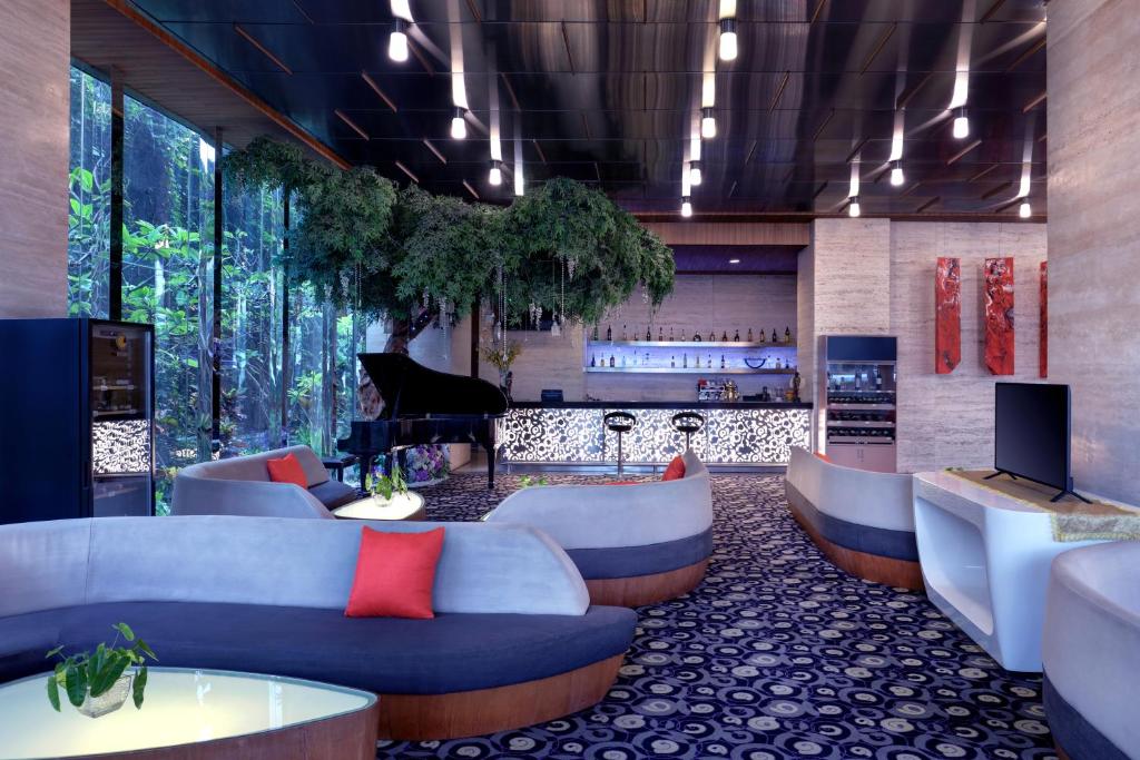 Posezení v ubytování Grand Mercure Jakarta Harmoni