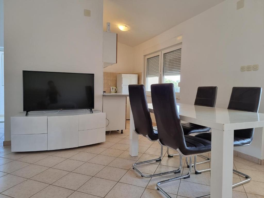 TV a/nebo společenská místnost v ubytování Apartment Bagić
