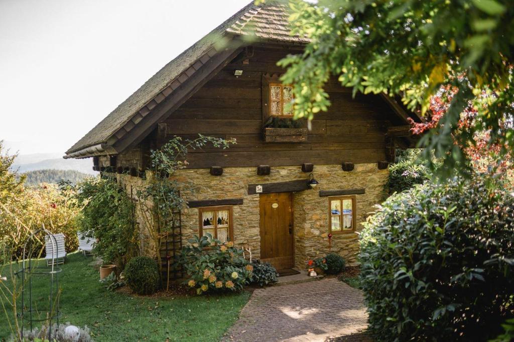 Zahrada ubytování Almchalet bei Pörtschach